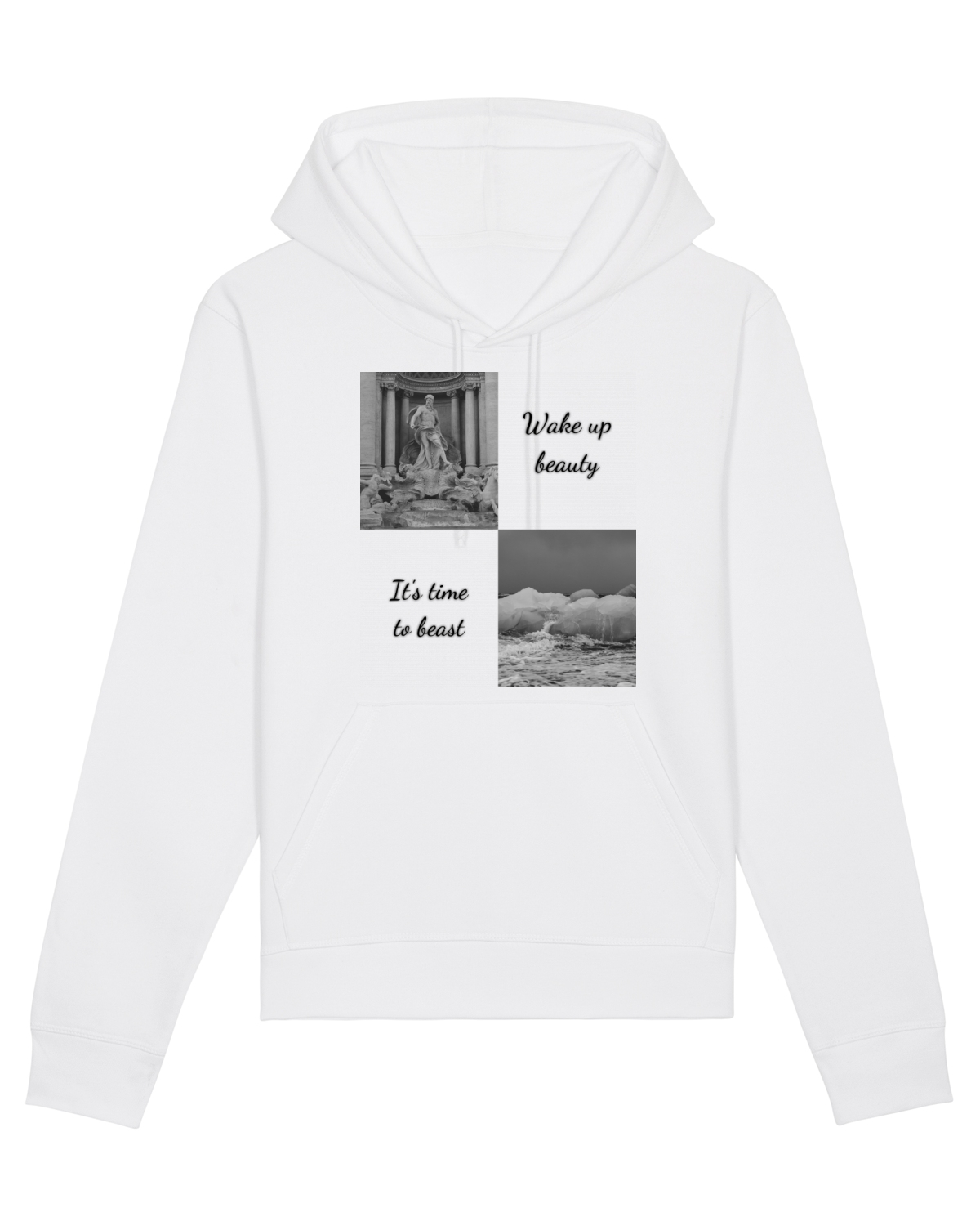 Hanorac Unisex Drummer White