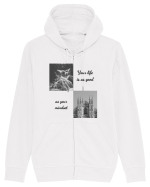 your life is as good as your mondset Hanorac cu fermoar Unisex Connector