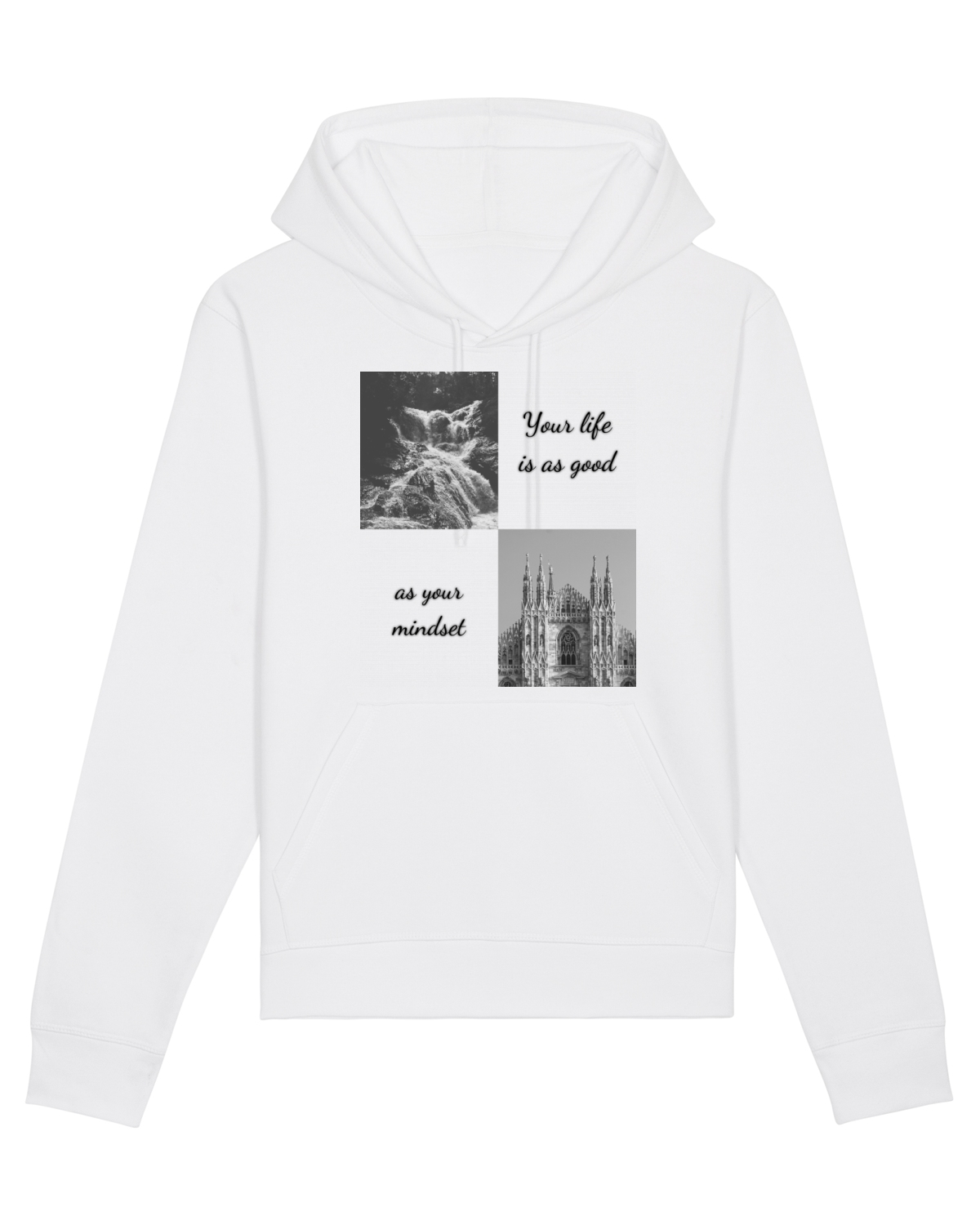 Hanorac Unisex Drummer White
