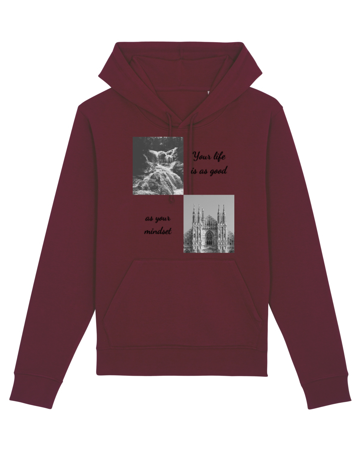 Hanorac Unisex Drummer Burgundy