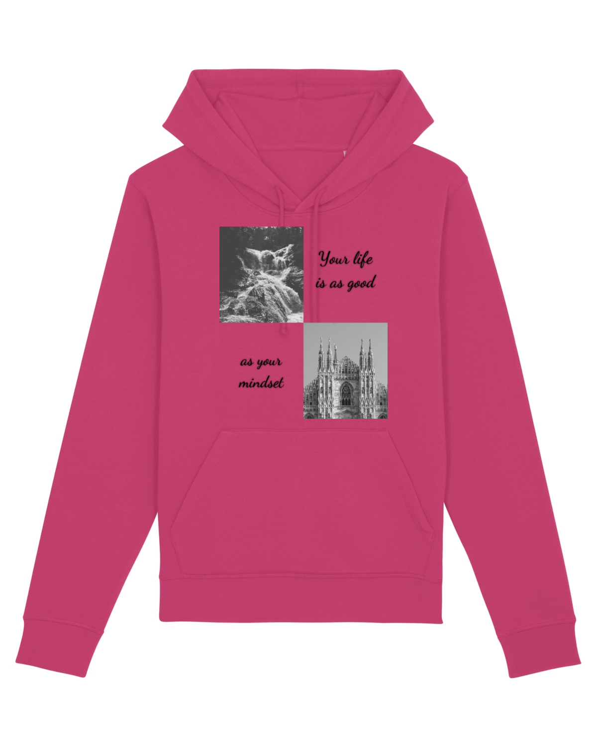 Hanorac Unisex Drummer Raspberry