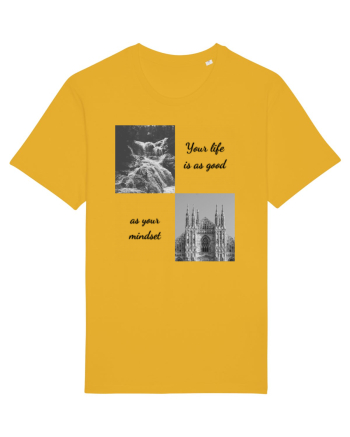 your life is as good as your mondset Spectra Yellow