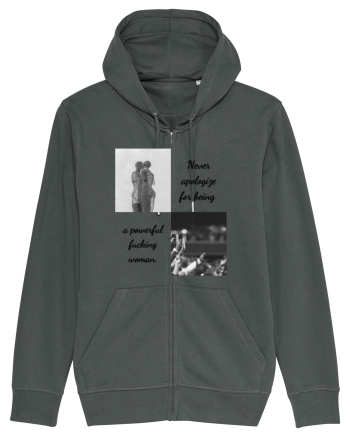 never apologise for being ... Anthracite