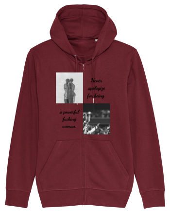 never apologise for being ... Burgundy