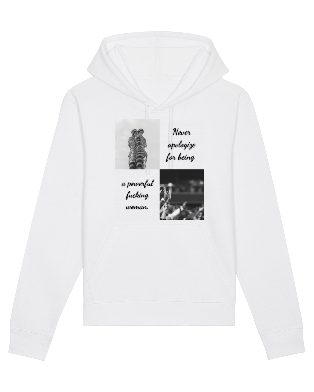 Hanorac Unisex Drummer White