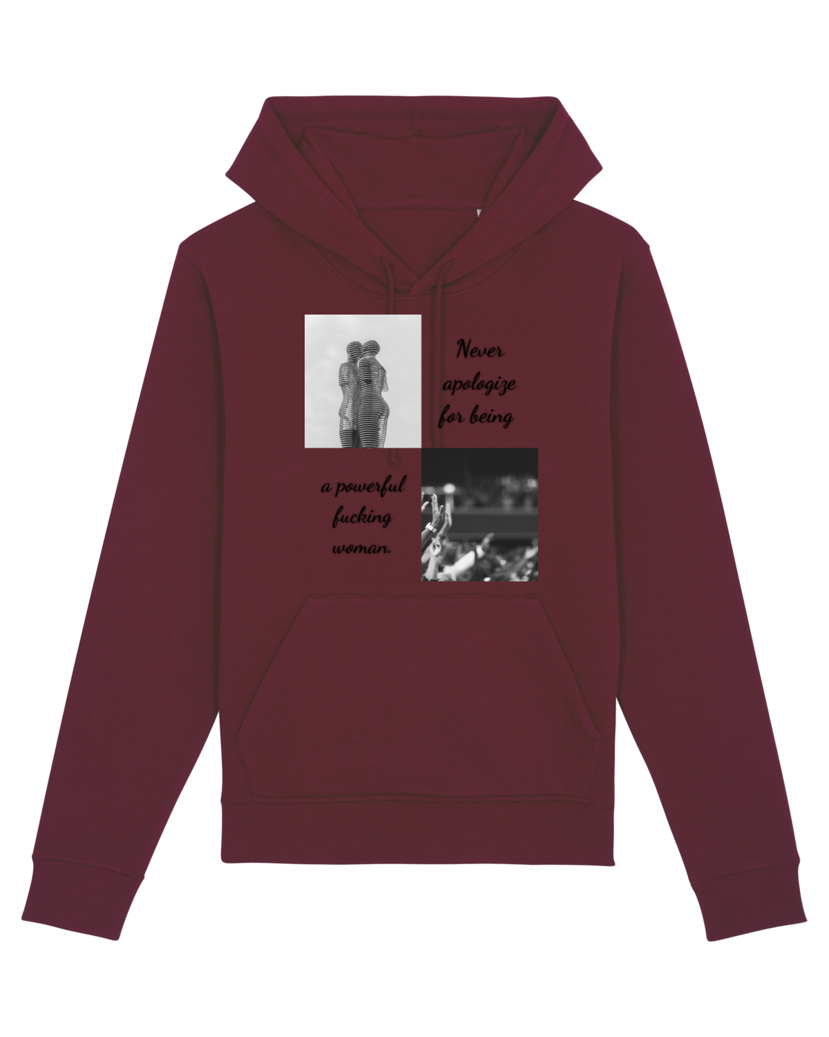 Hanorac Unisex Drummer Burgundy