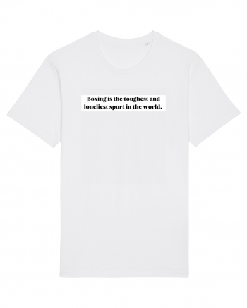 boxing is the toughest... White