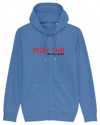 muay thai Bright Blue