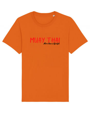 muay thai Bright Orange