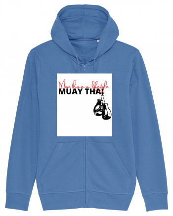 muay thai Bright Blue