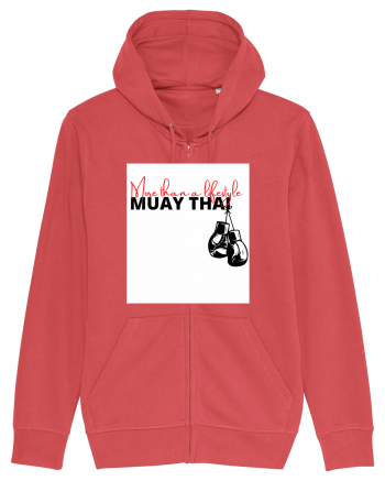 muay thai Carmine Red