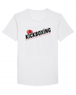 kickboxing Tricou mânecă scurtă guler larg Bărbat Skater