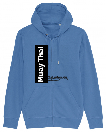 muay thai Bright Blue