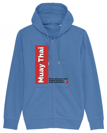 muay thai Bright Blue