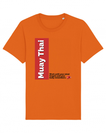 muay thai Bright Orange