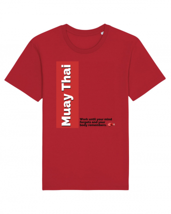 muay thai Red