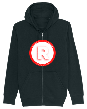 boxing letter R Black