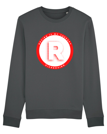 boxing letter R Anthracite