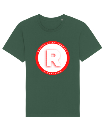boxing letter R Bottle Green