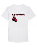 kickboxing Tricou mânecă scurtă guler larg Bărbat Skater