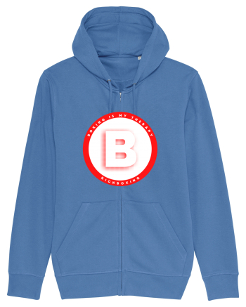 boxing letter B Bright Blue