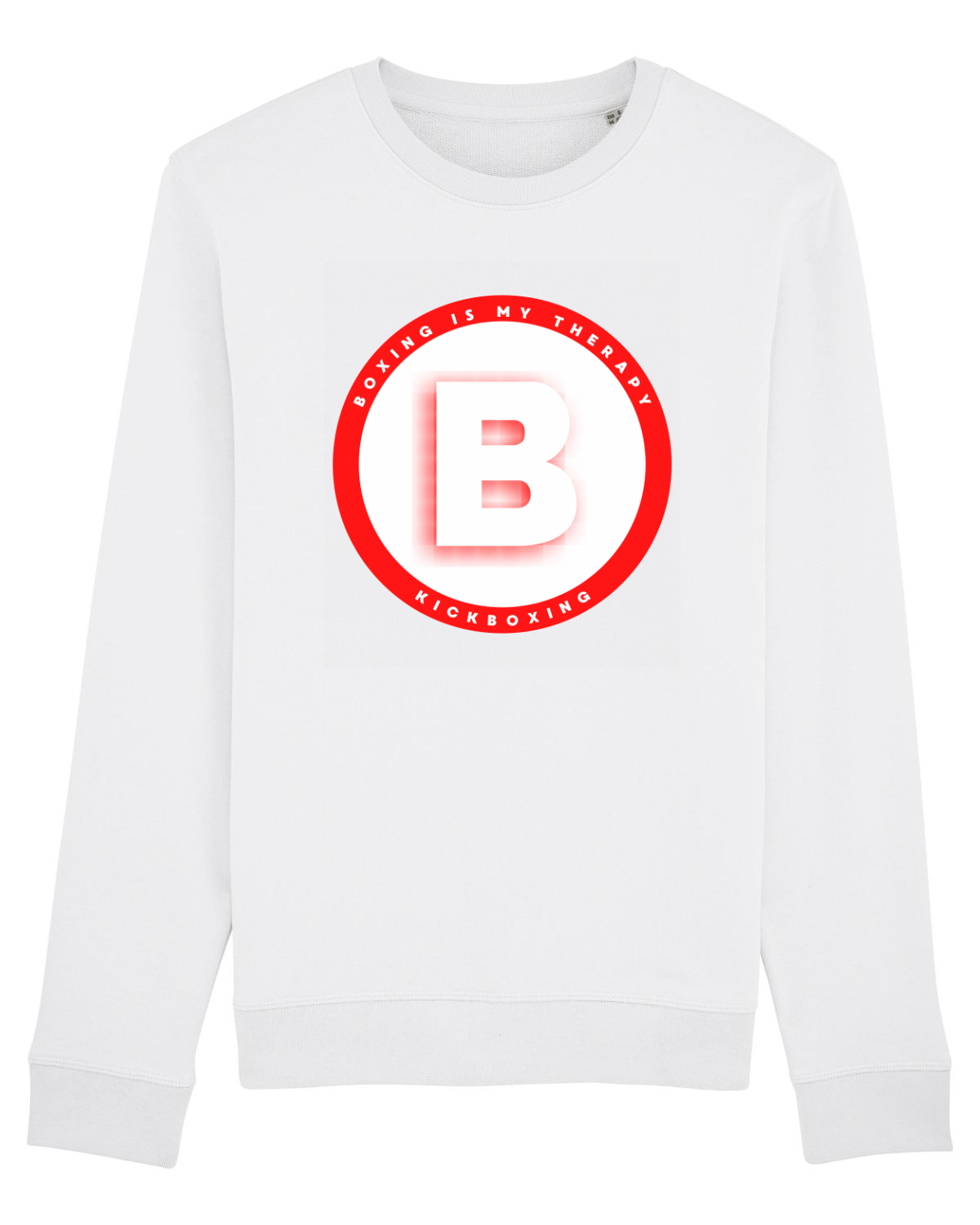 Bluză mânecă lungă Unisex Rise White
