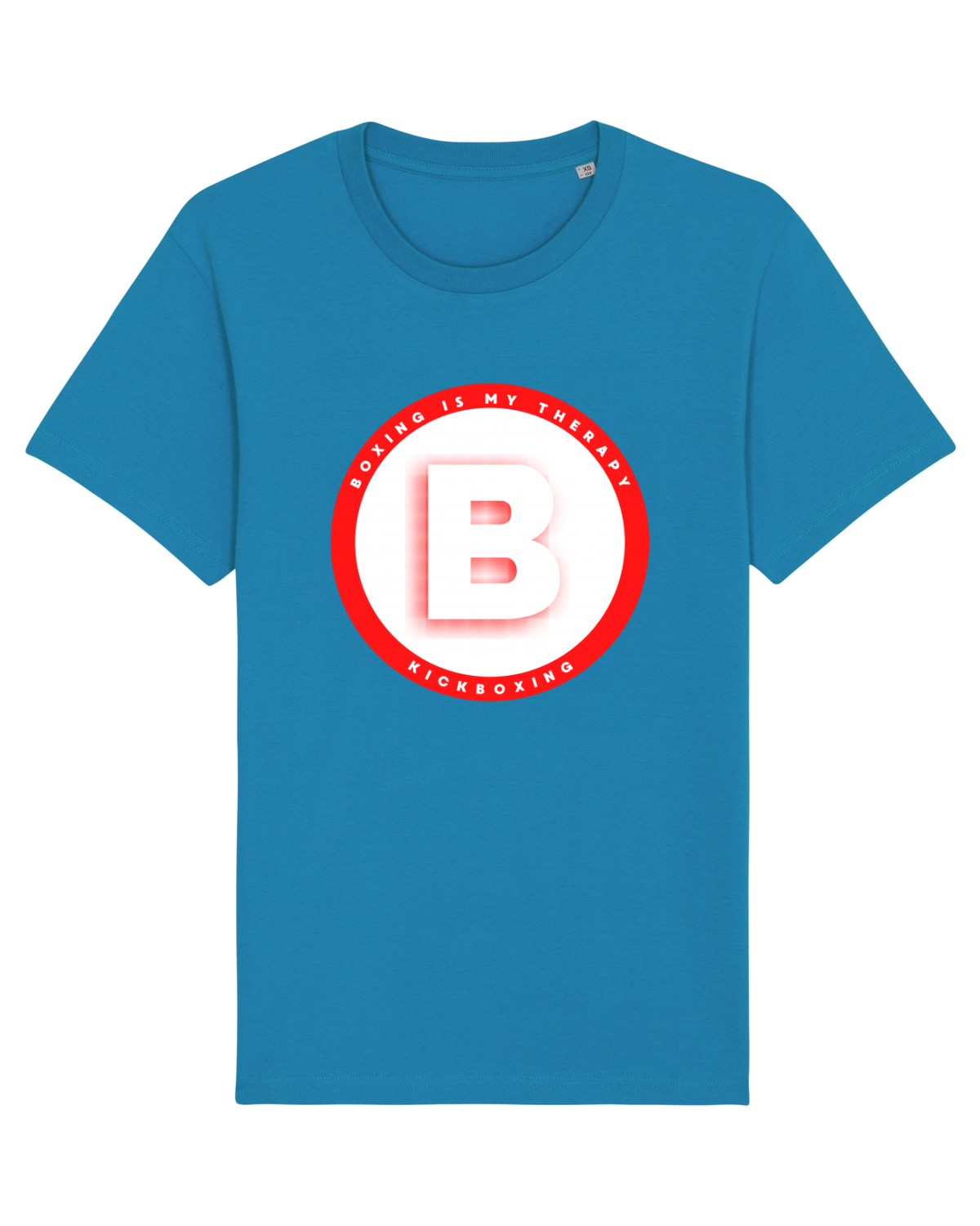 Tricou mânecă scurtă Unisex Rocker Azur