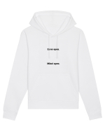 eyes open mind open Hanorac Unisex Drummer