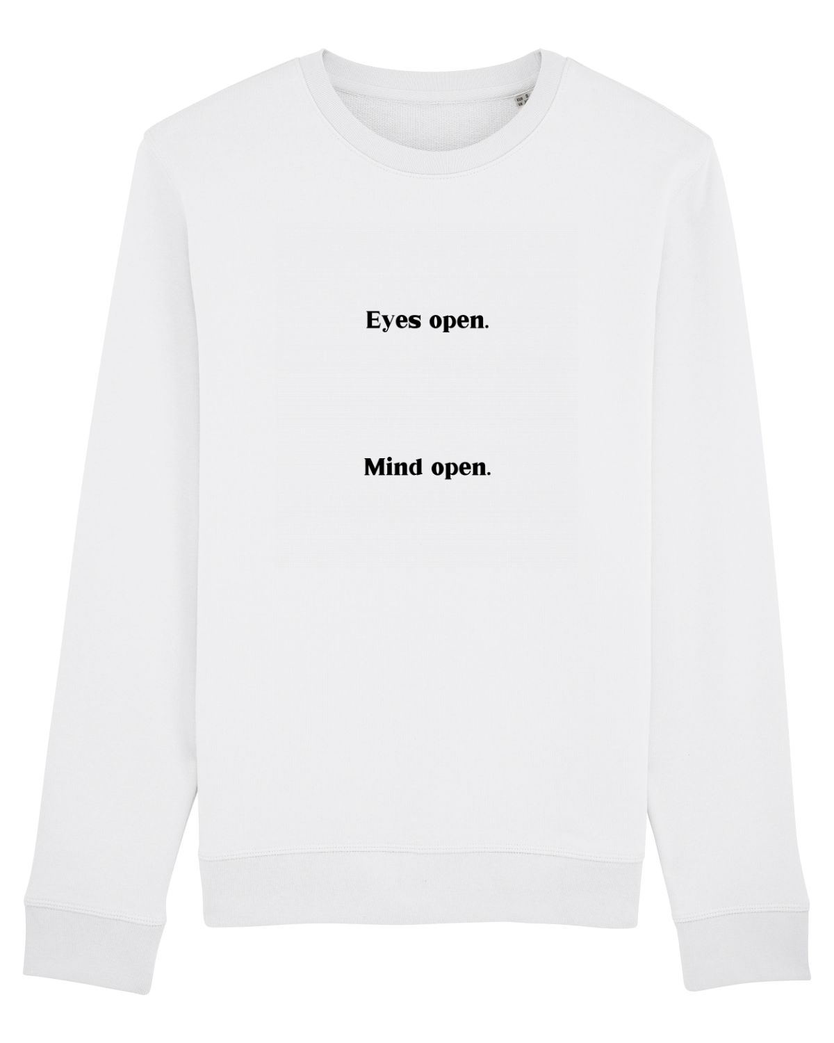 Bluză mânecă lungă Unisex Rise White