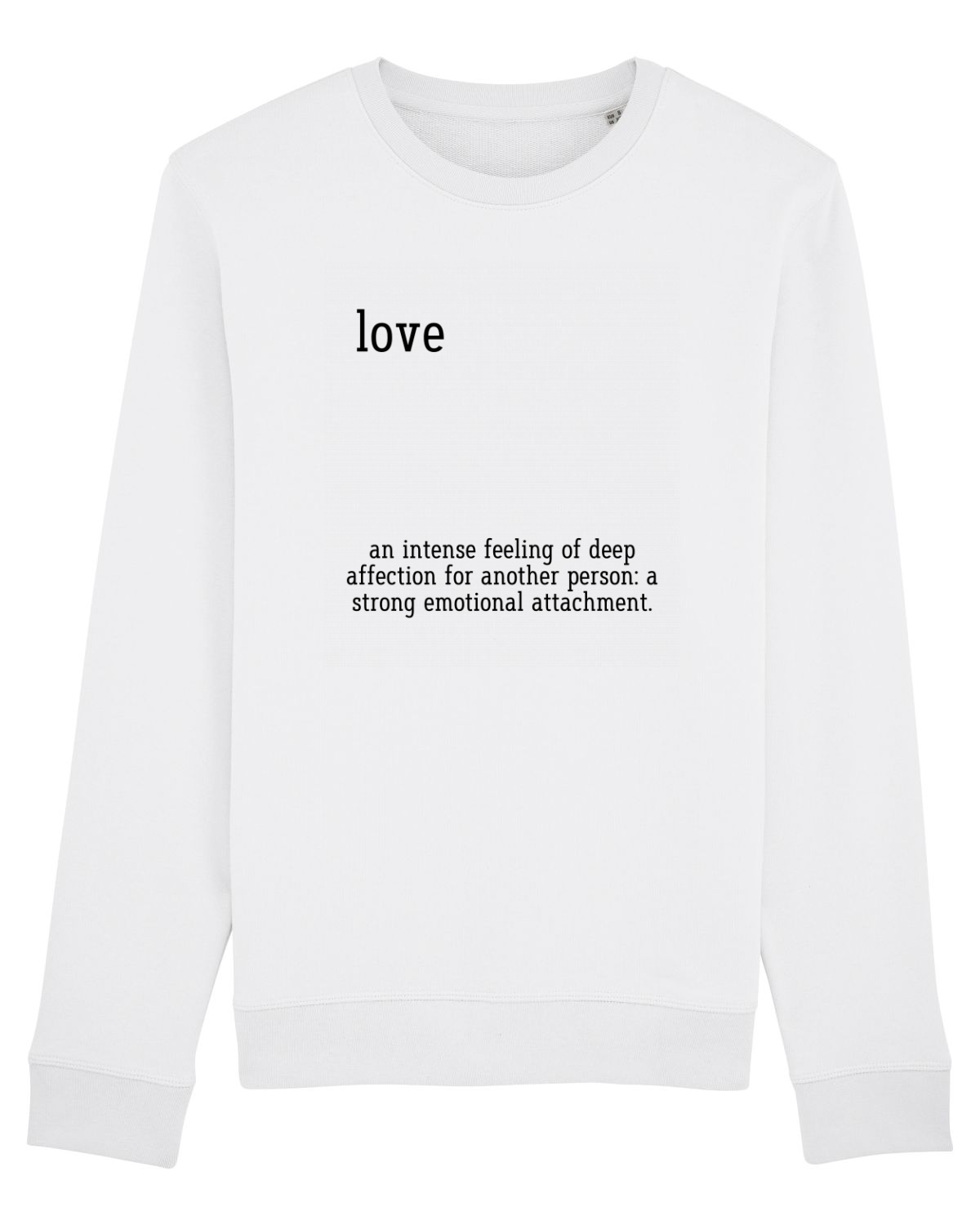 Bluză mânecă lungă Unisex Rise White