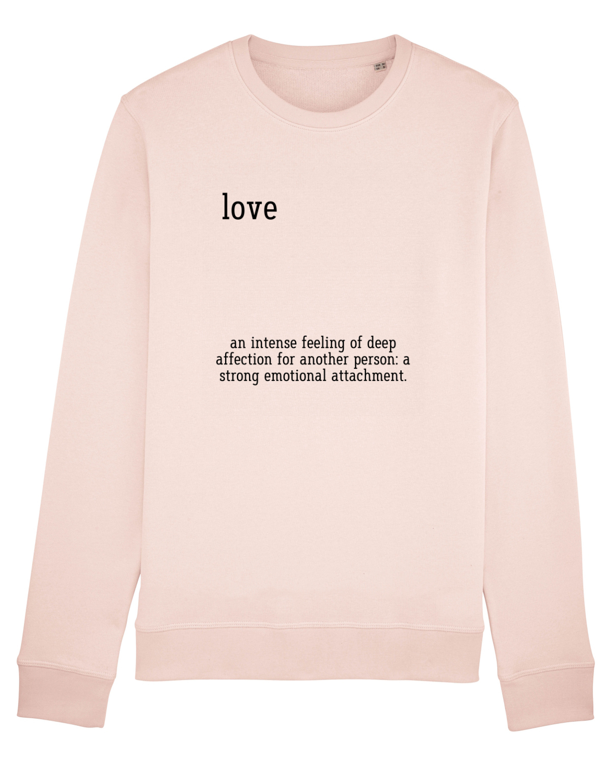 Bluză mânecă lungă Unisex Rise Candy Pink