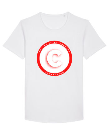 boxing letter C White