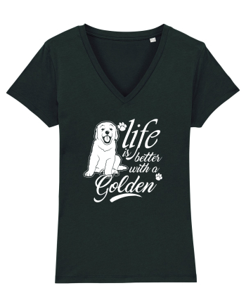 Golden retriever Black