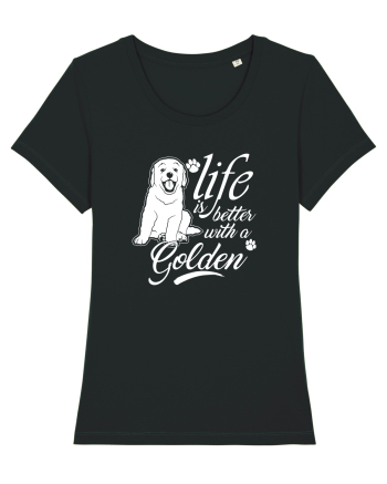 Golden retriever Black