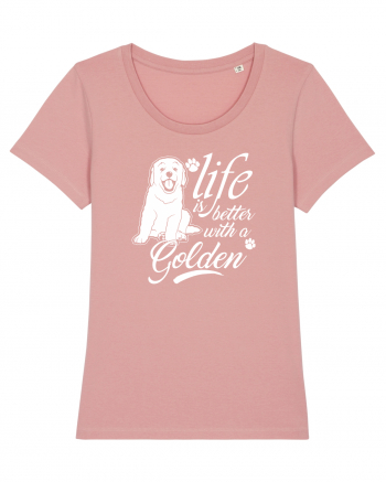 Golden retriever Canyon Pink