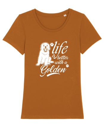 Golden retriever Roasted Orange