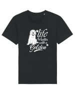 Golden retriever Tricou mânecă scurtă Unisex Rocker