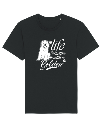 Golden retriever Black