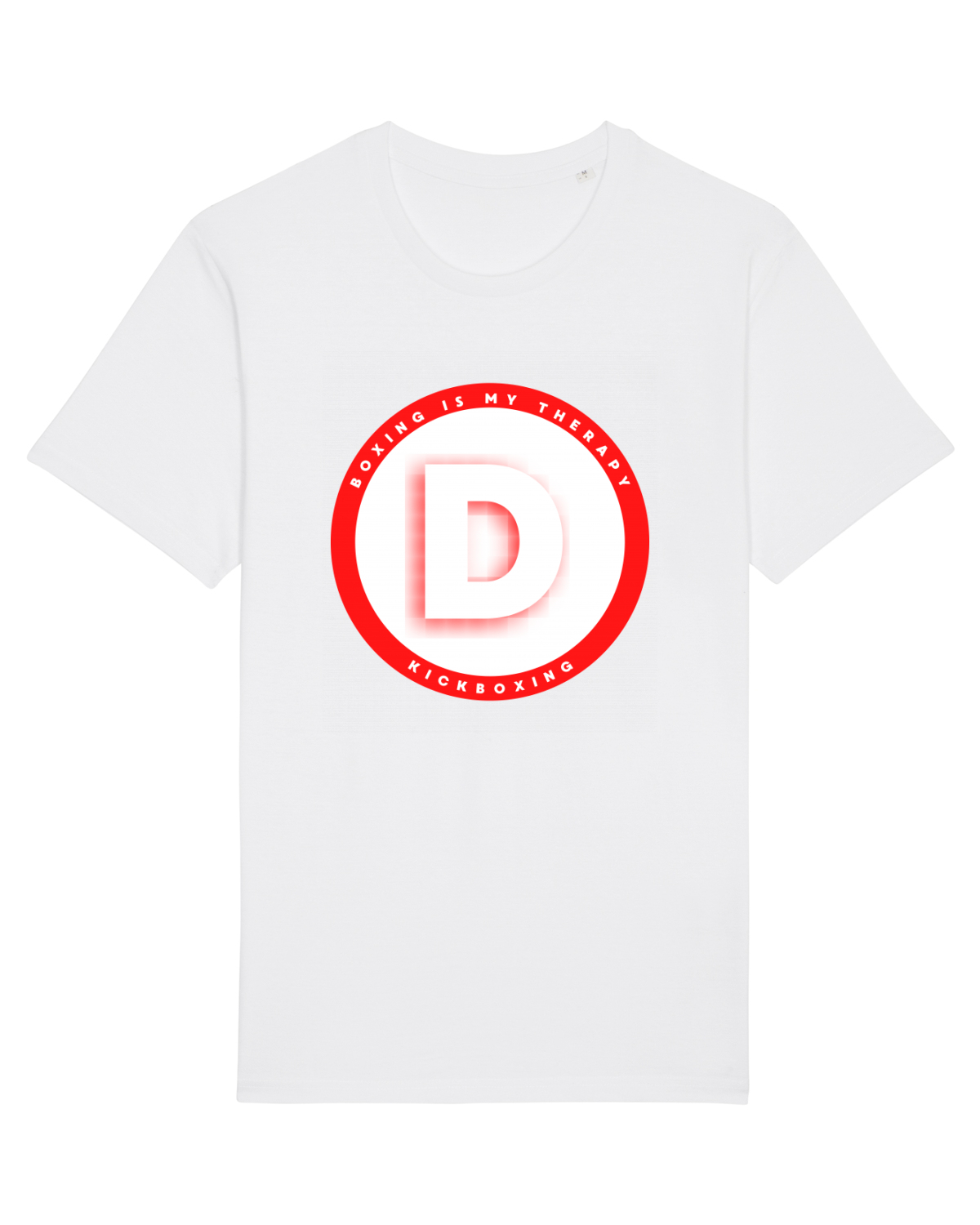 Tricou mânecă scurtă Unisex Rocker White
