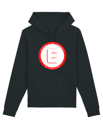 boxing letter E Black