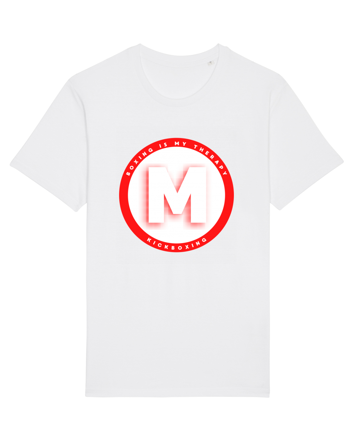 Tricou mânecă scurtă Unisex Rocker White