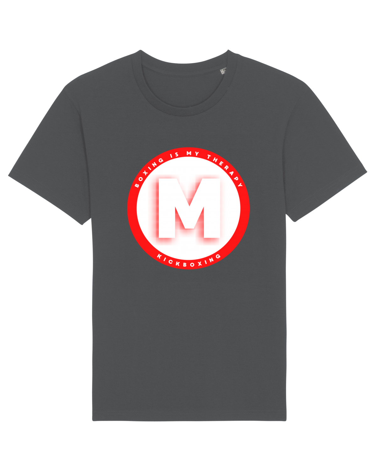 Tricou mânecă scurtă Unisex Rocker Anthracite