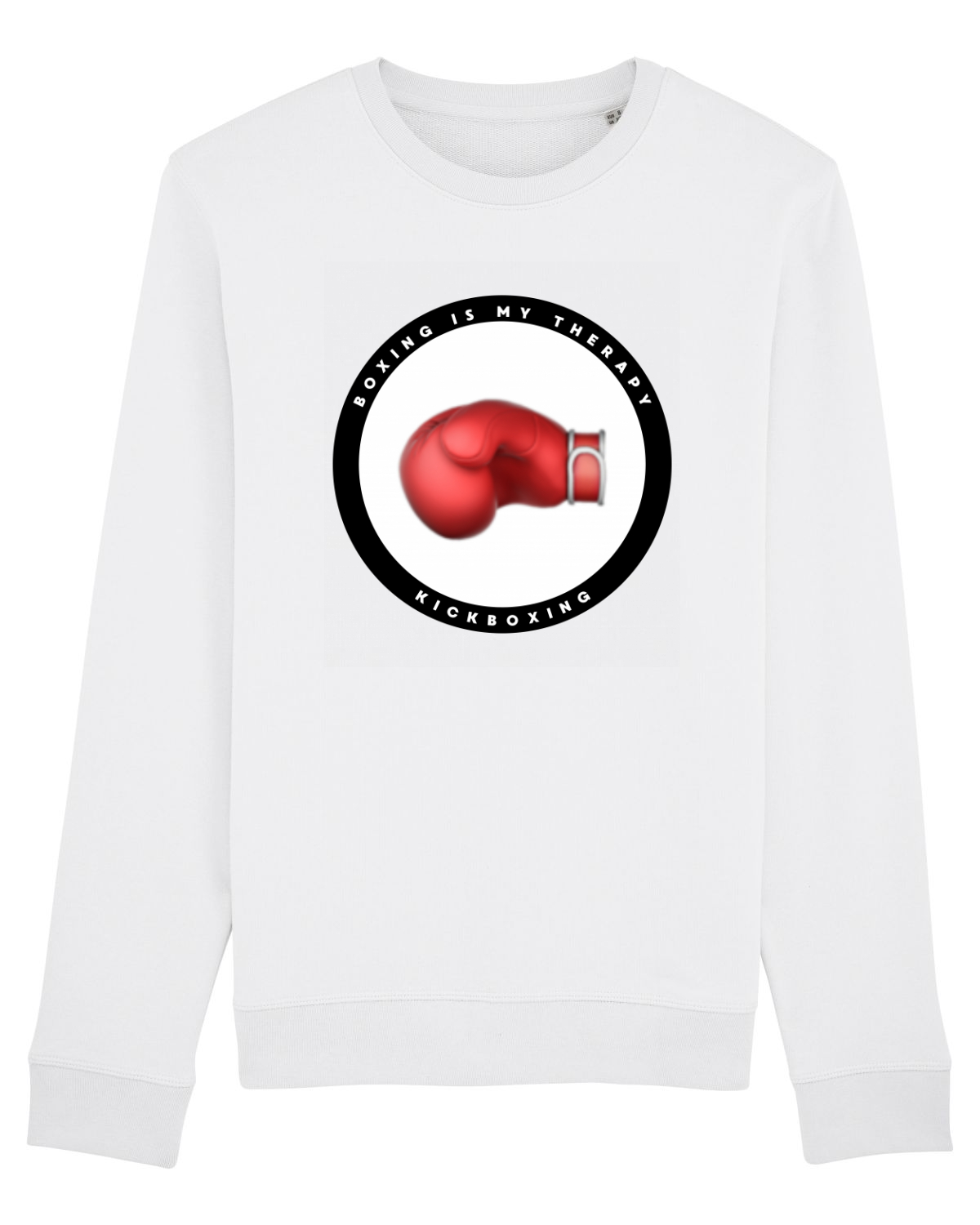 Bluză mânecă lungă Unisex Rise White