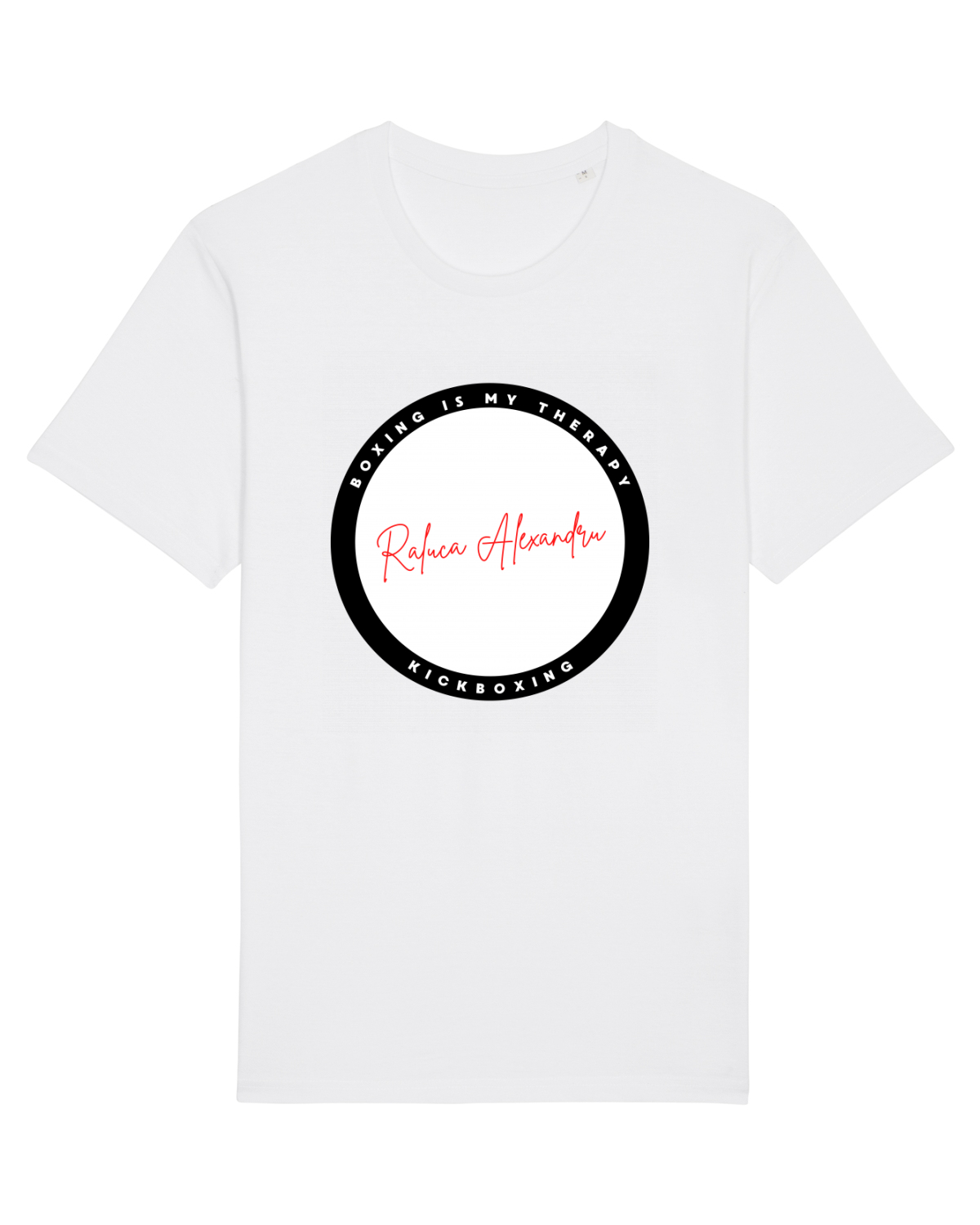 Tricou mânecă scurtă Unisex Rocker White