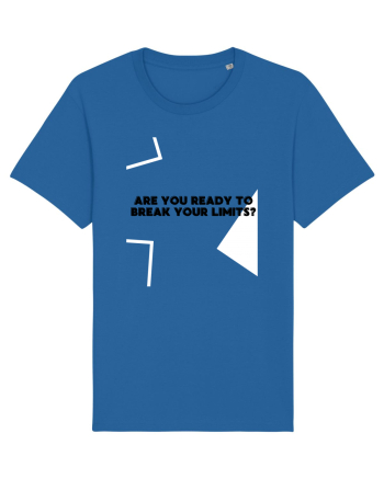 are you ready to break your limits? Royal Blue