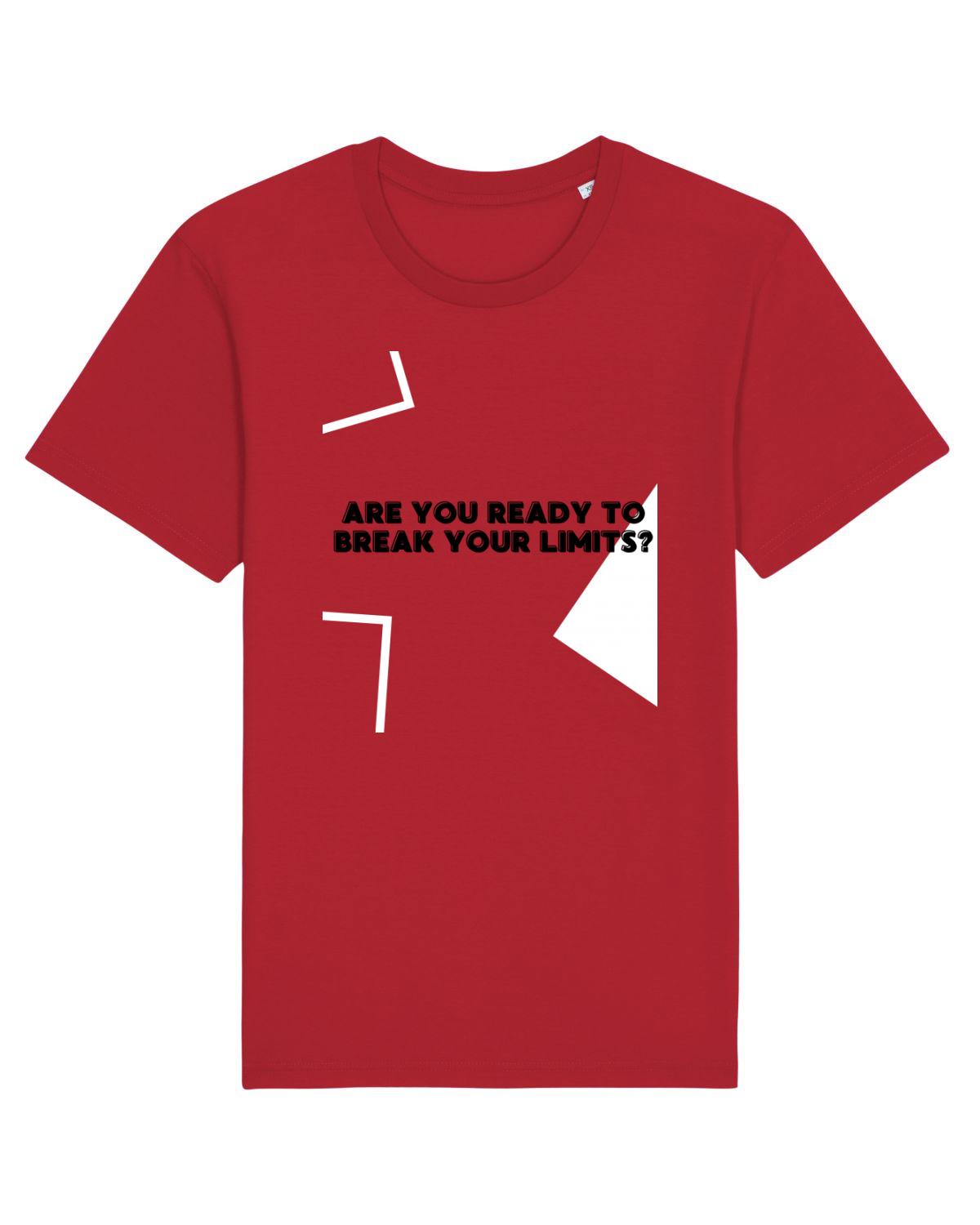 Tricou mânecă scurtă Unisex Rocker Red