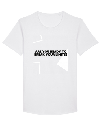 are you ready to break your limits? White