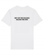 don t limit your challenges... Tricou mânecă scurtă Unisex Rocker