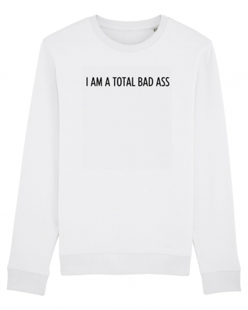 i am a total bad ass White