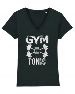 Gym Tonic Tricou mânecă scurtă guler V Damă Evoker